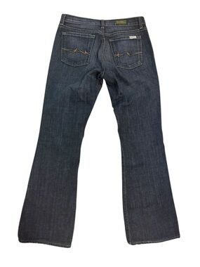 David Kahn Vintage Nikki Manhattan Bootcut Jeans Sz 29 Dark Wash Y2K Made in USA